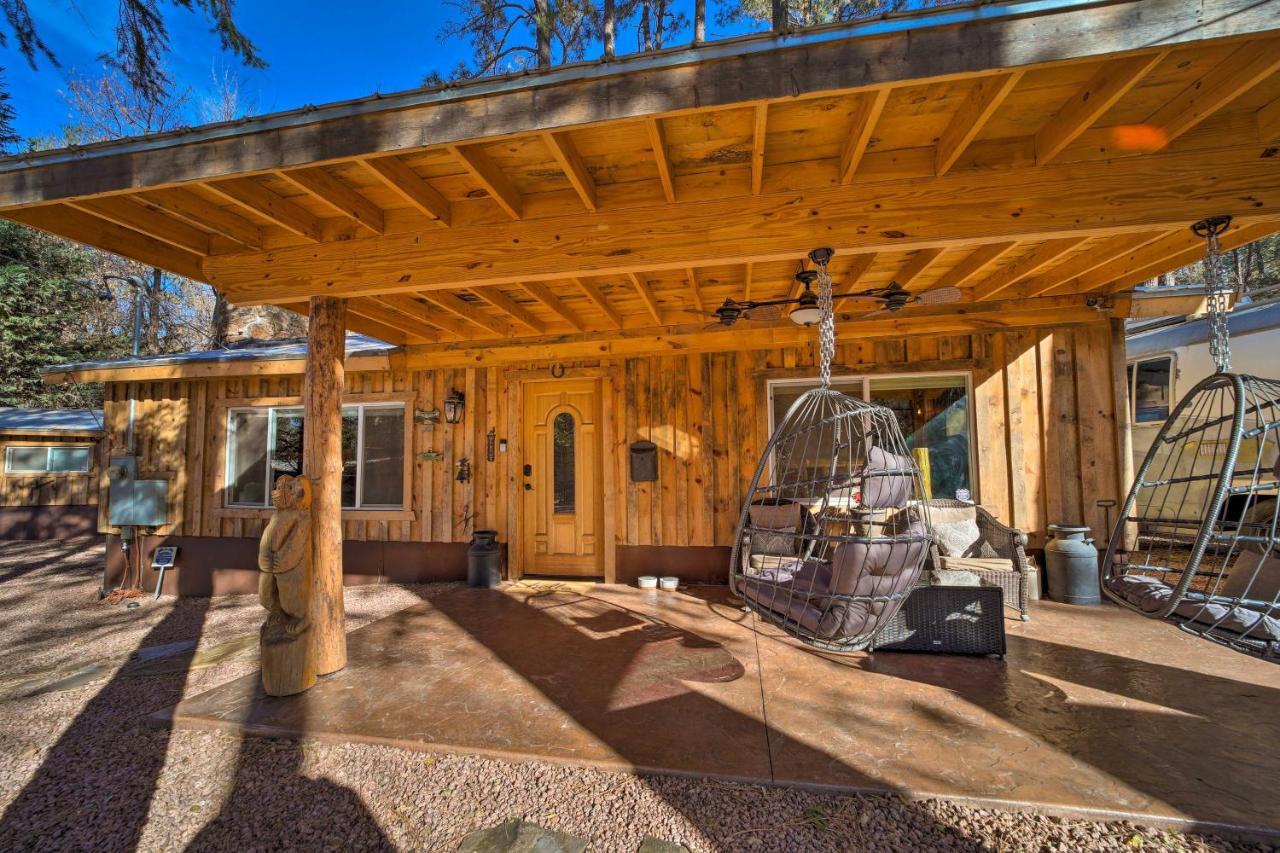 Cozy Cabin Retreat With Patio And Fenced Yard Payson Exteriör bild