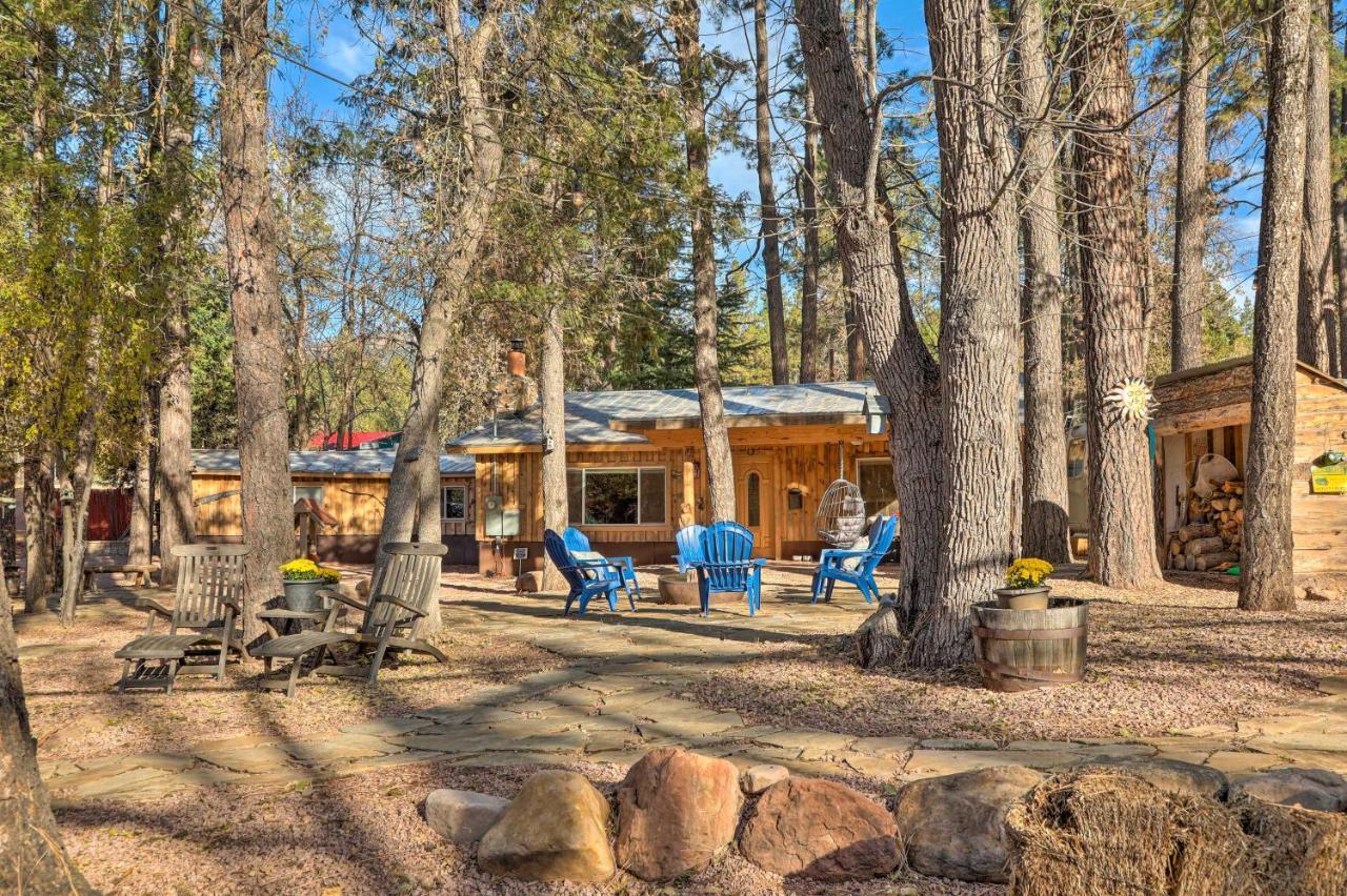 Cozy Cabin Retreat With Patio And Fenced Yard Payson Exteriör bild