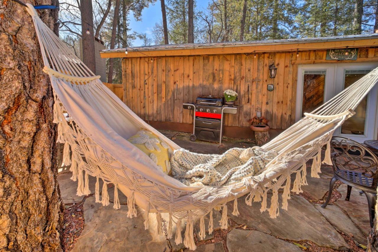 Cozy Cabin Retreat With Patio And Fenced Yard Payson Exteriör bild